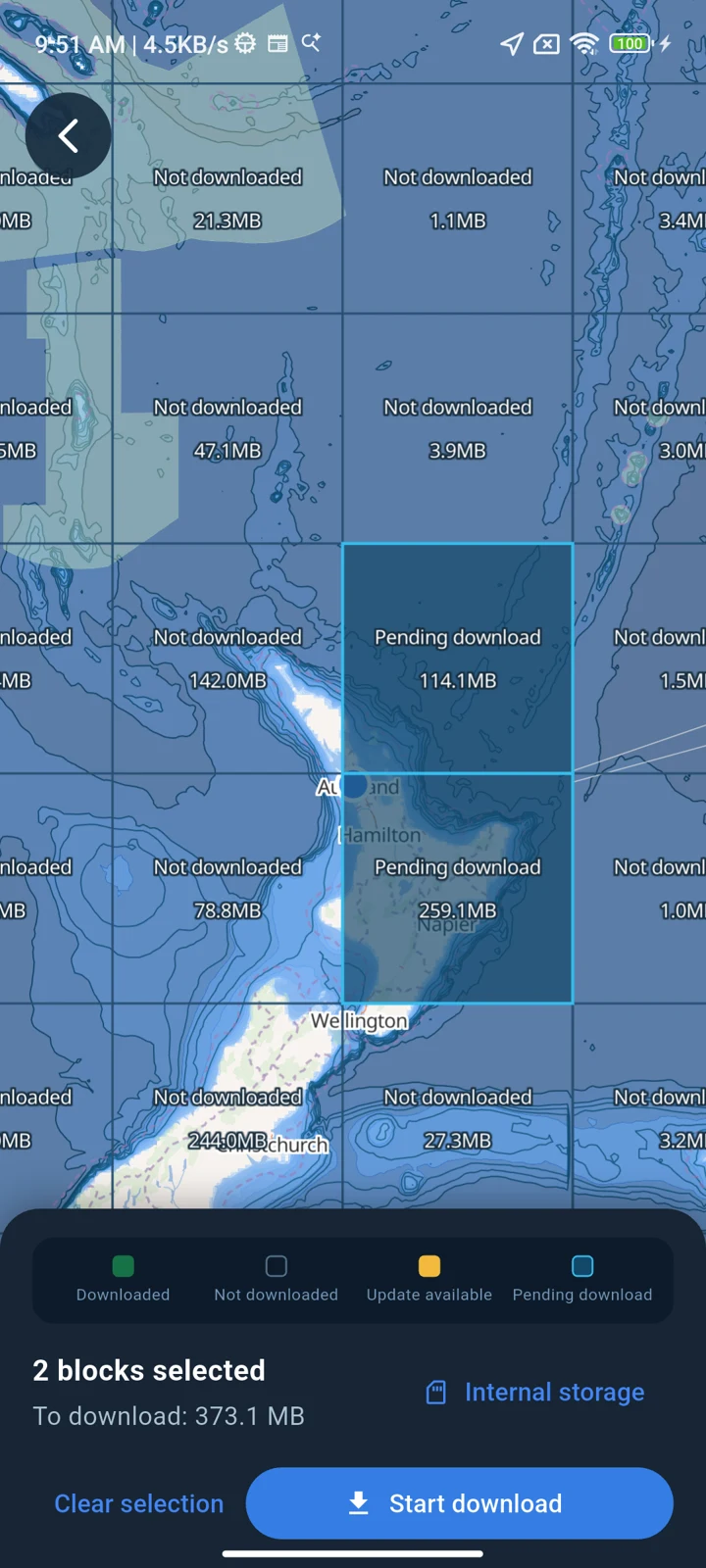 Scarica le carte prima di partire e continua a esplorare anche senza copertura mobile.